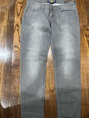 Lucky Brand  Gray Slim Jeans - Washed Charcoal